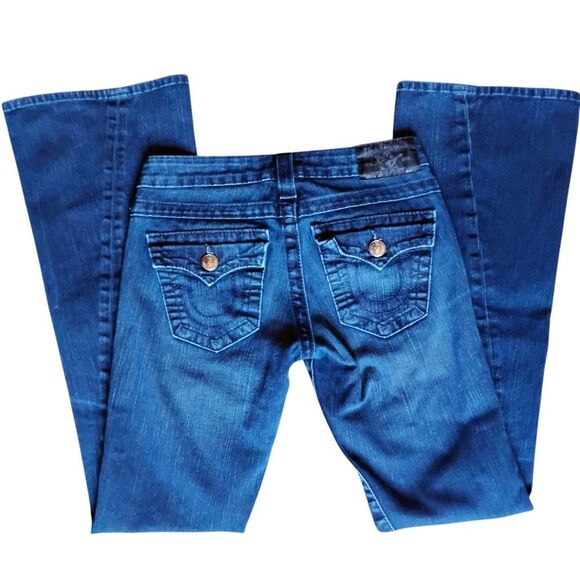True Religion Joey Twist Hem Flap Pocket Women's Size 25 - Picture 4 of 5